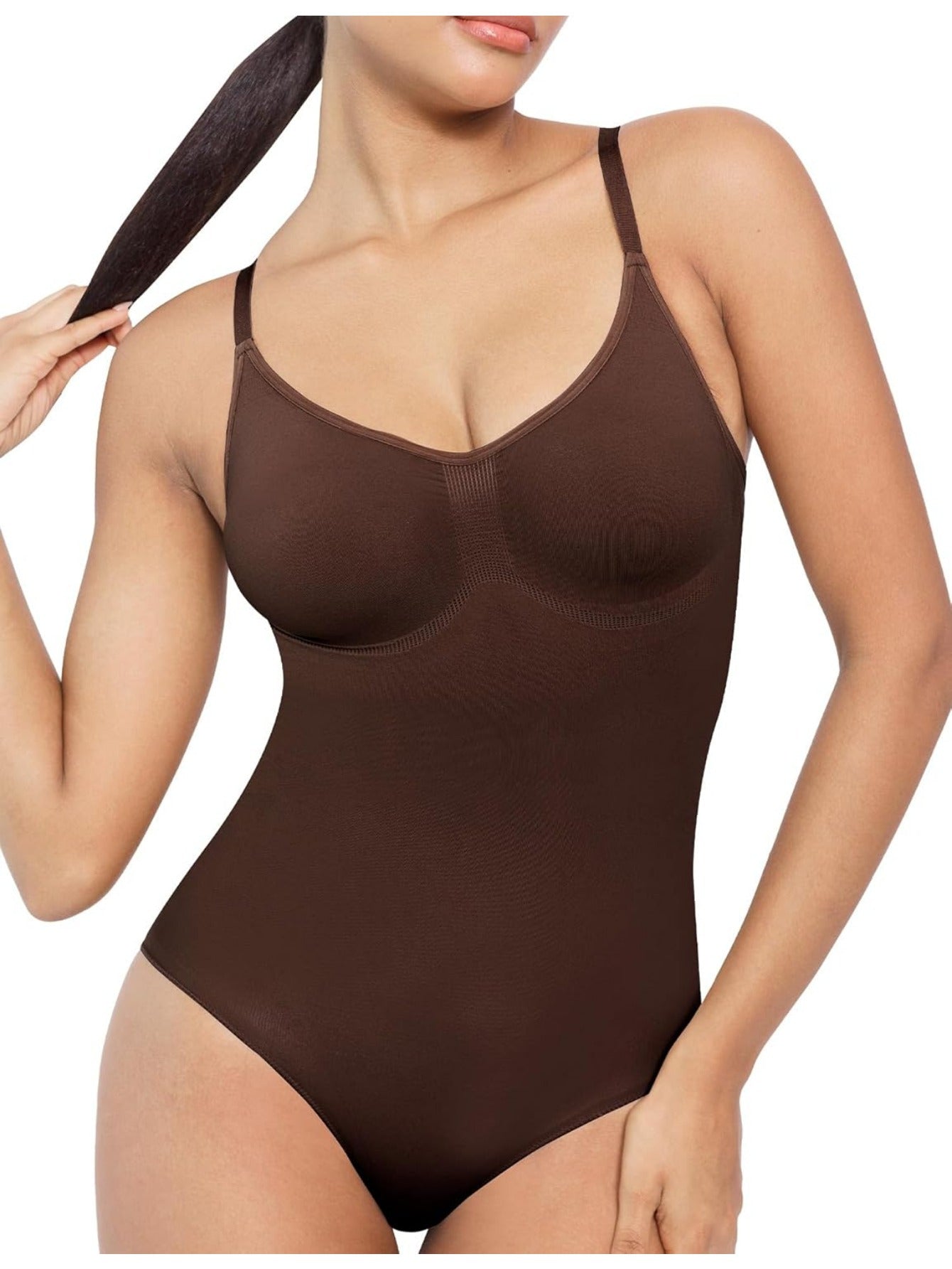 Seamless Shapewear Sculpting Bodysuit - TrimTones