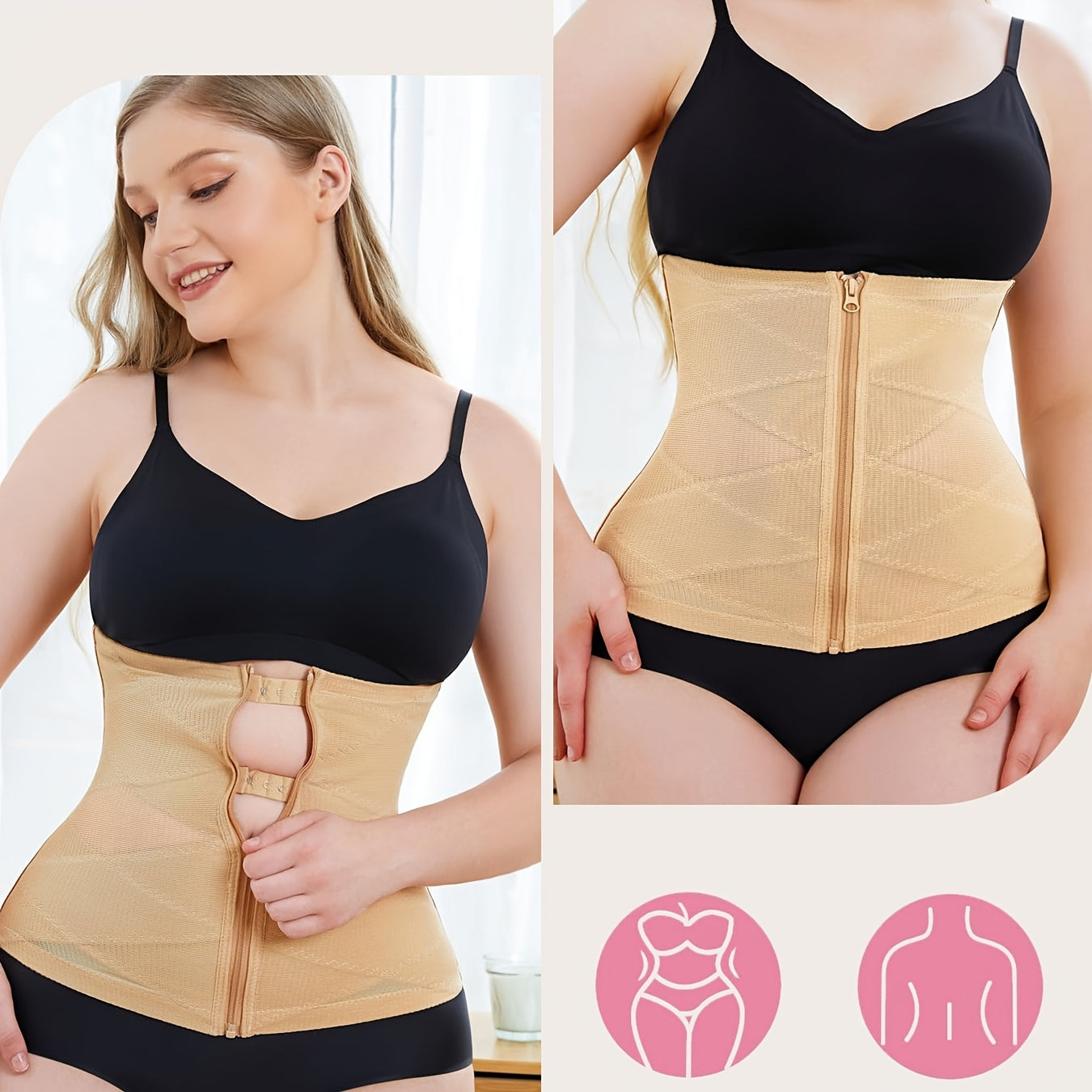 Ultra-Breathable Womens Waist Cincher - TrimTones