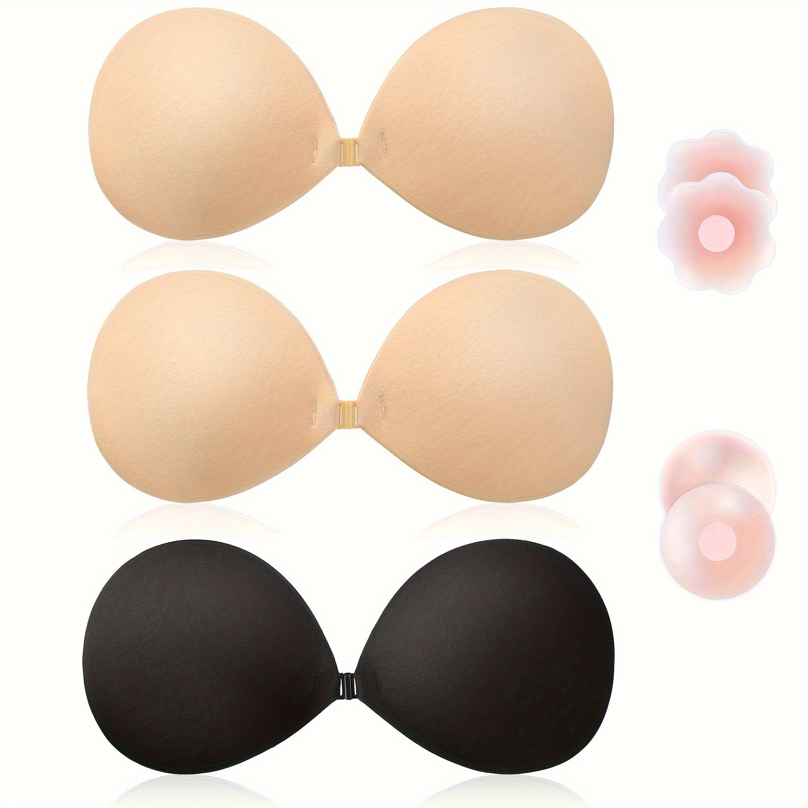 Adhesive Silicone Push-Up Bra - TrimTones