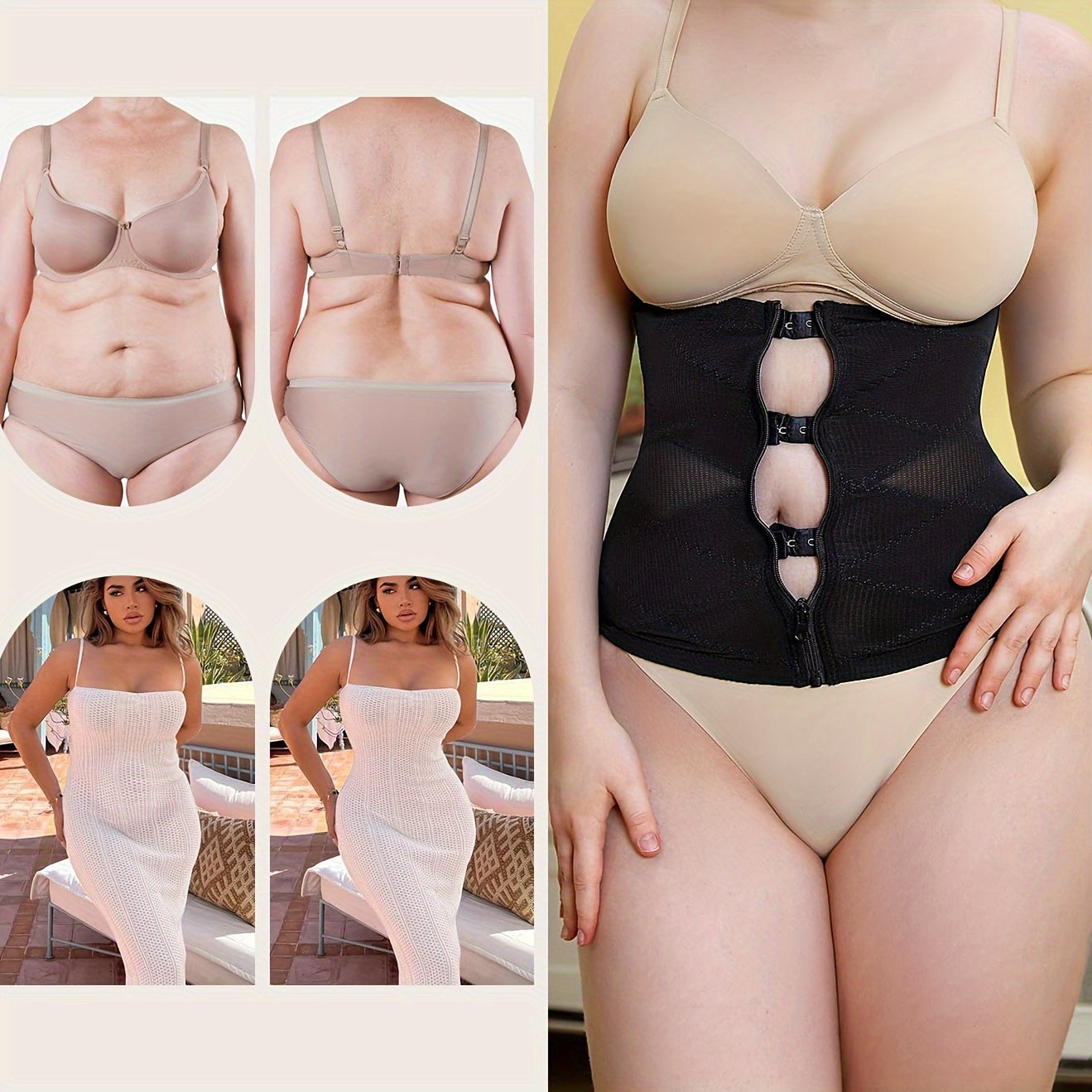 Ultra-Breathable Womens Waist Cincher - TrimTones